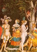 MANUEL, Niklaus The Judgement of Paris oil painting artist